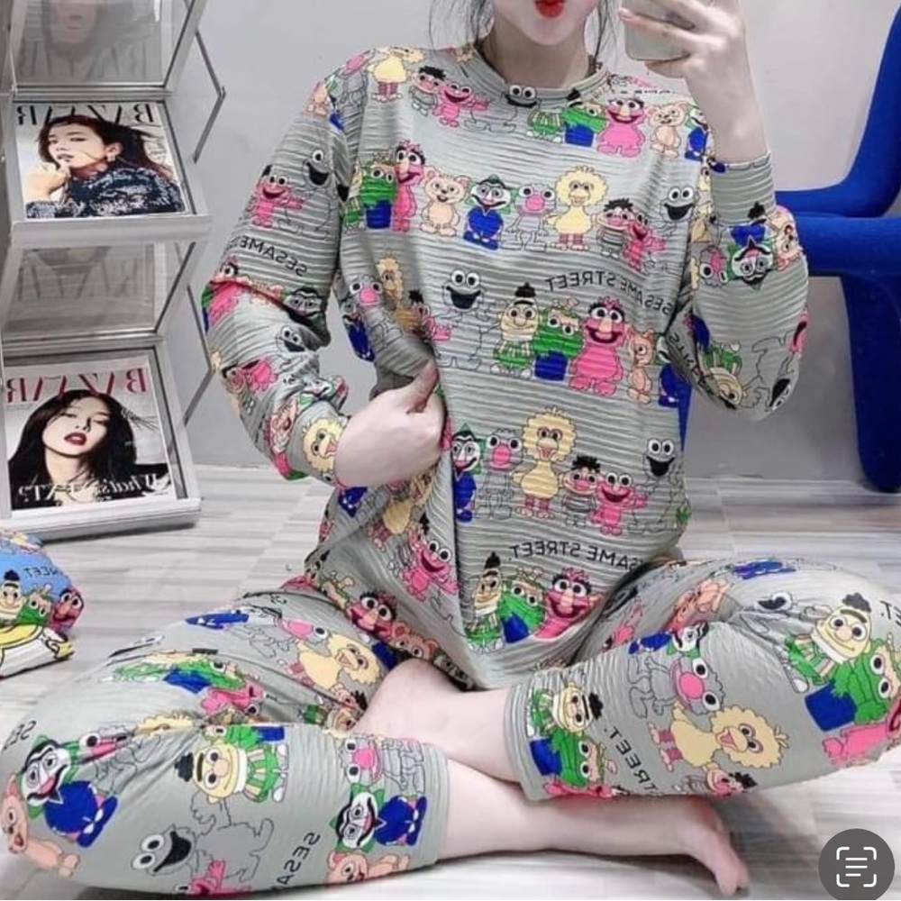 Elmo cartoons pajamas set